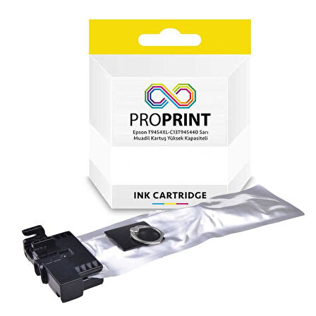 Epson T9454XL-C13T945440 Sarı Muadil Kartuş- WF-C5215DW
