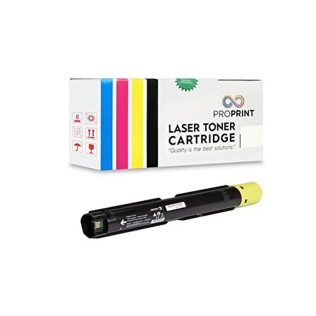 Proprint Xerox C7020-106R03746 Sarı Muadil Fotokopi Toneri-C7020