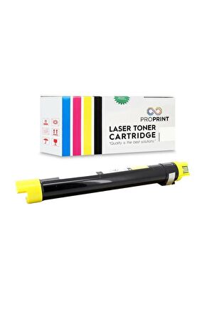 Proprint Xerox 7525-006R01518 Sarı Muadil Fotokopi Toner-7535