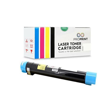 Proprint Xerox 7525-006R01520 Mavi Muadil Fotokopi Toner-7556