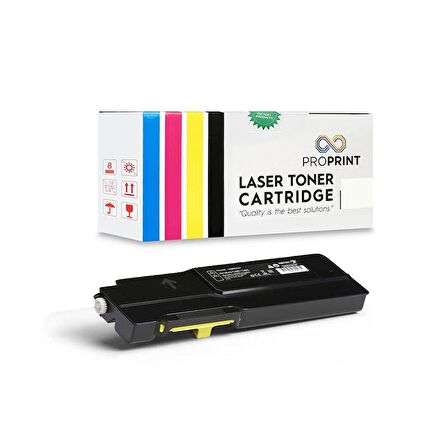 Proprint Xerox C400-106R03521 4800 Syf Sarı Muadil Toner-C400