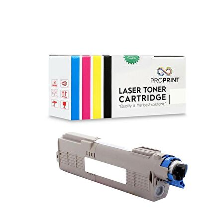 Proprint Oki C532-46490630 Kırmızı Muadil Toner - C532dn