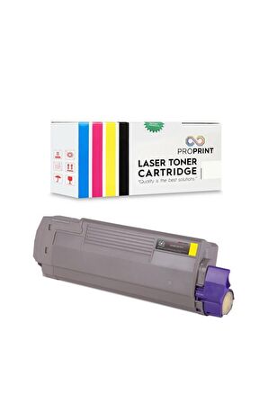 Proprint Oki ES7470-45396213 Sarı Muadil Toner- ES7470