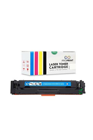 Proprint HP 415X-W2031X Mavi Muadil Toner Çipsiz-W1A78A-M479fdw