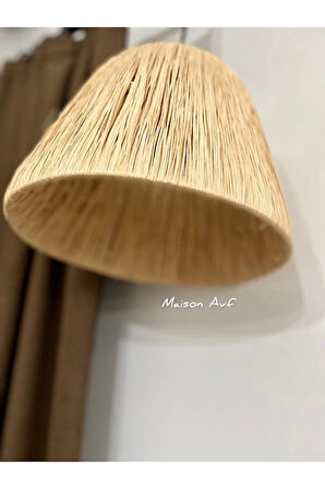 Lipsi Bohem Modern Hasır Rafya Avize