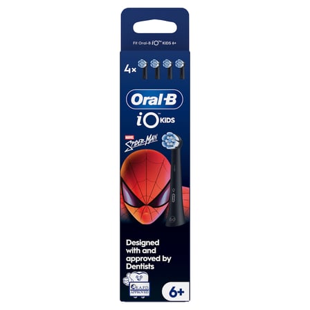 Oral-B iO Çocuk 6+ Spiderman Diş Fırçası Yedek Başlığı 4 Adet 5 ADET