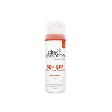 Cire Aseptine Yüz Güneş Koruyucu Akne Karşıtı 50SPF 50 Ml