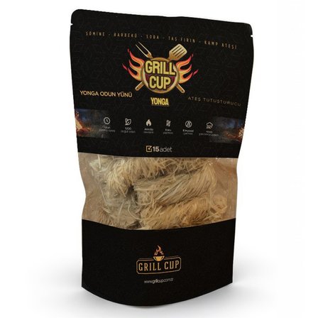 Grill Cup Yonga Odun Yünü 15 Adet