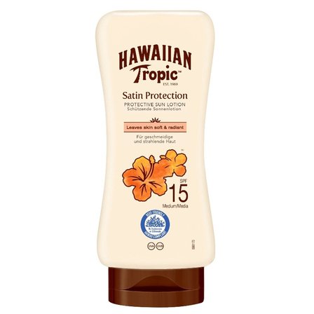 Hawaiian Tropic Satin Protection Güneş Losyonu SPF 15 180 ml 2 ADET