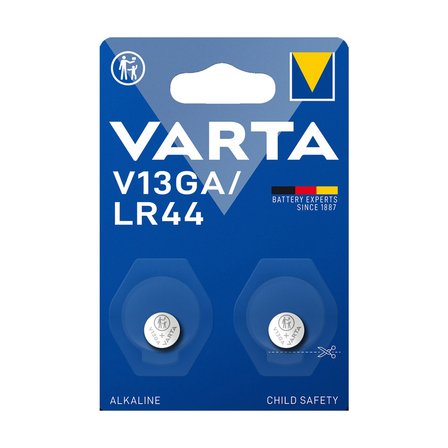 Varta V13GA Alkalin Düğme Pil 2'li Paket (Alkalin) 2 ADET