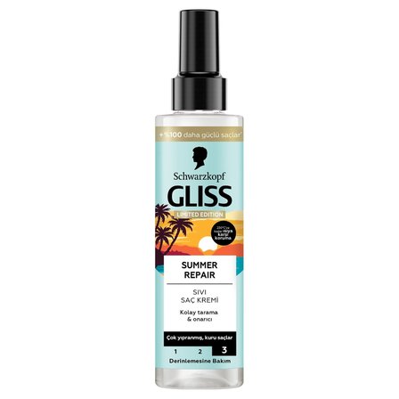 Gliss Summer Repair Sıvı Saç Kremi 200 Ml 3 ADET