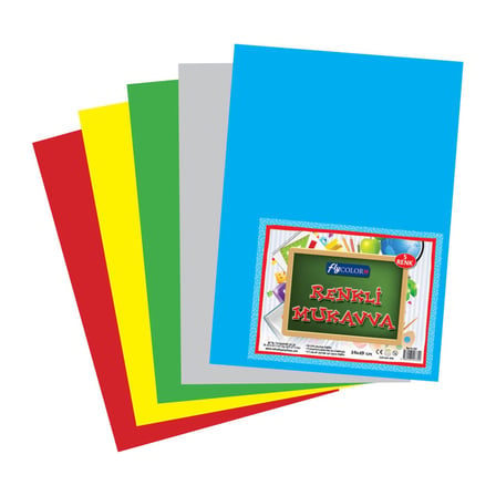 Fly Renkli Mukavva 5'Li 35X50 4 ADET