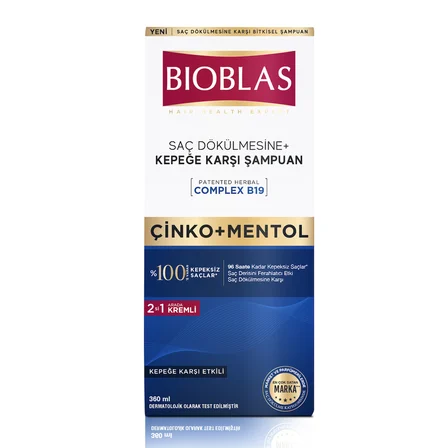 Bioblas Kepeğe Karşı Şampuan 360 Ml 5 ADET