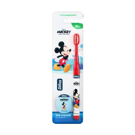 Difaş Mickey Mouse Diş Fırçası 15+ Yaş 5 ADET