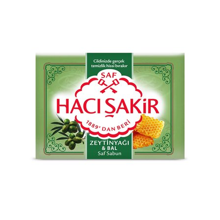 Hacı Şakir Zeytinyağı & Bal Kalıp Sabun 4X150 G 5 ADET