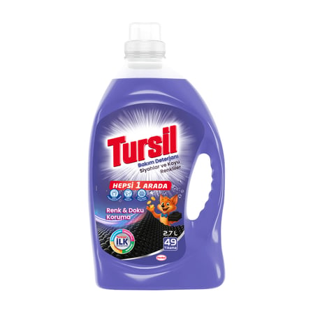 Tursil Sıvı Bakım Deterjanı Siyahlar 2.7 L