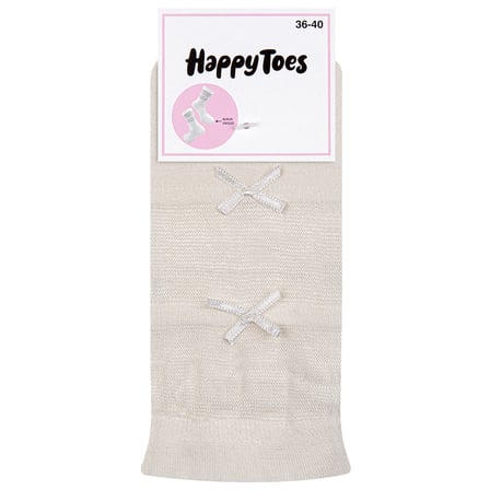 Happy Toes Kadın Fiyonklu Çorap 36-40