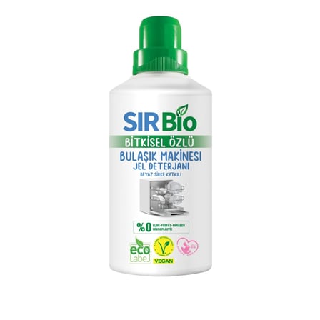 Sır Bio Beyaz Sirke Bitkisel Özlü Bulaşık Deterjanı 1 L 2 ADET