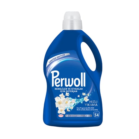 Perwoll Hızlı Yıkama Sıvı Bakım Deterjanı 2,97 L 2 ADET