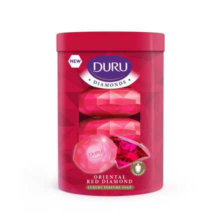 Duru Diamonds Oriental Red Sabun 360 G 2 ADET