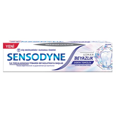 Sensodyne Uzman Beyazlık Derin Temizlik 75 Ml 2 ADET