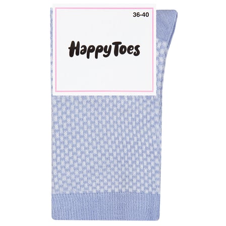 Happy Toes Kadın Kareli Viskon Çorap 36-40 2 ADET
