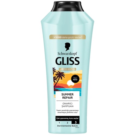 Gliss Summer Repair Şampuan 400 Ml 3 ADET