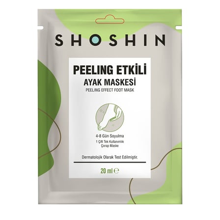 Shoshin Peeling Etkili Ayak Maskesi 20 Ml 3 ADET