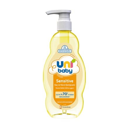 Uni Baby Sensitive Saç ve Vücut Şampuanı 700 Ml 3 ADET