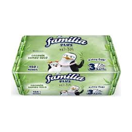 Familia Plus Natural Çek Al Mendil 150'li 3 ADET