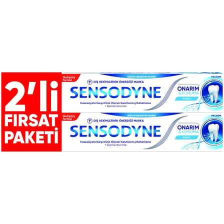 Sensodyne Onarım & Koruma 2 x 50 Ml 4 ADET