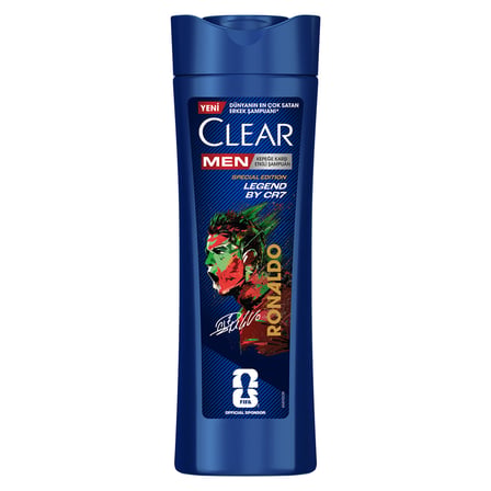 Clear Men Legend CR7 Kepeğe Karşı Etkili Şampuan 350 ml 4 ADET