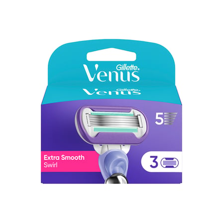 Gillette Venus Extra Smooth Swirl Yedek Bıçak Kadın 3'lü 5 ADET