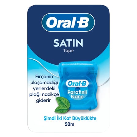 Oral-B Satin Tape Diş İpi Nane Aroması 50 M 5 ADET