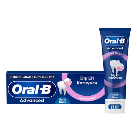 Oral-B Advanced Diş Eti Koruyucu Diş Macunu 75 Ml 5 ADET