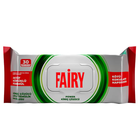 Fairy Kireç Sökücü Yüzey Temizlik Havlusu 30'lu 5 ADET