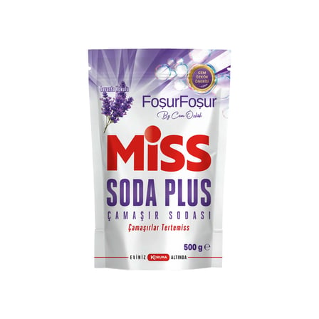 Miss Soda Plus Lavanta Kokulu 500 G