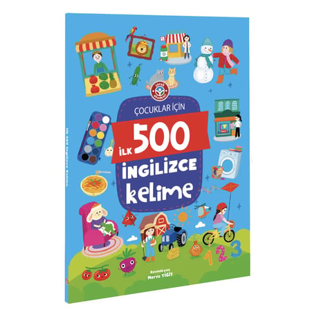 Çocuklar İçin İlk 500 İngilizce Kelime 2 ADET