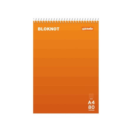 Mynote A4 Sp Bloknot 80 Yaprak Karton Kapak Kareli 2 ADET