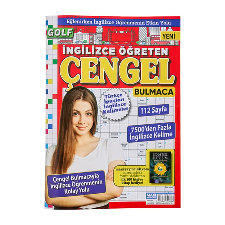Golf Ingilizce Öğreten Çengel Bulmaca 2 ADET