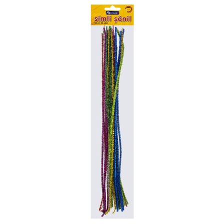 Fly Şönil Simli 30 Cm 25'li 2 ADET