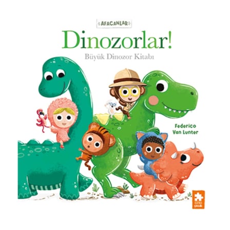 Afacan-Dinozorlar Büyük Dinozor Kitabı 3 ADET
