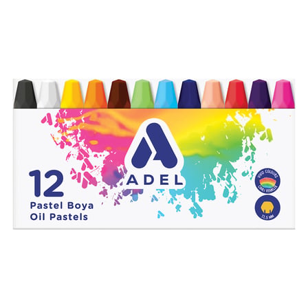 Adel Bls Pastel Boya 12'li 3 ADET