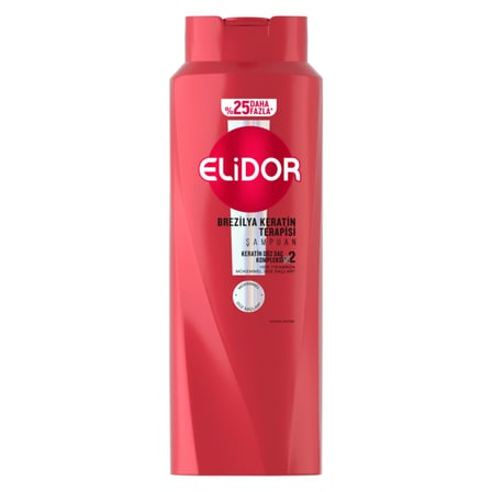Elidor Brezilya Keratin Terapisi Şampuan 500 Ml 4 ADET