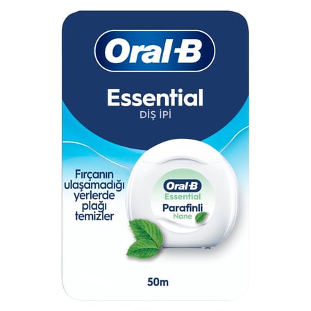Oral-B Essential Diş İpi Nane Aroması 50 M 4 ADET