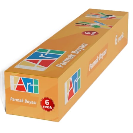 Kulinart Parmak Boya 6 x 25 Ml 4 ADET