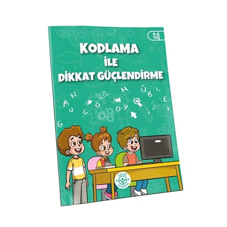 Çocuk Akademi Kodlama ve Dikkat Güçlendirme Kitabı 4 ADET