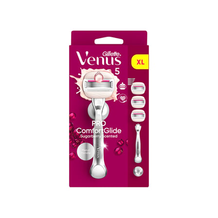 Gillette Venus Pro Comfort Glide Sugarberry Tıraş Makinesi 5 ADET
