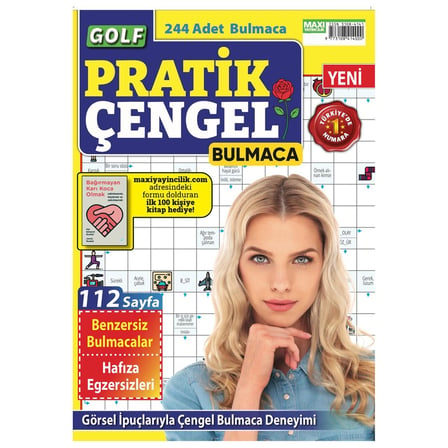 Golf Pratik Çengel Bulmaca 5 ADET