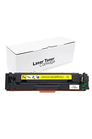 Canon CRG-055 Çipsiz Sarı Muadil Toner 2.100 Sayfa- LBP-662Cdw 